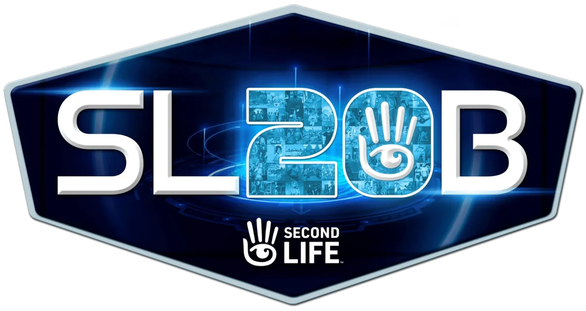 Second Life 20th Birthday Official Logo